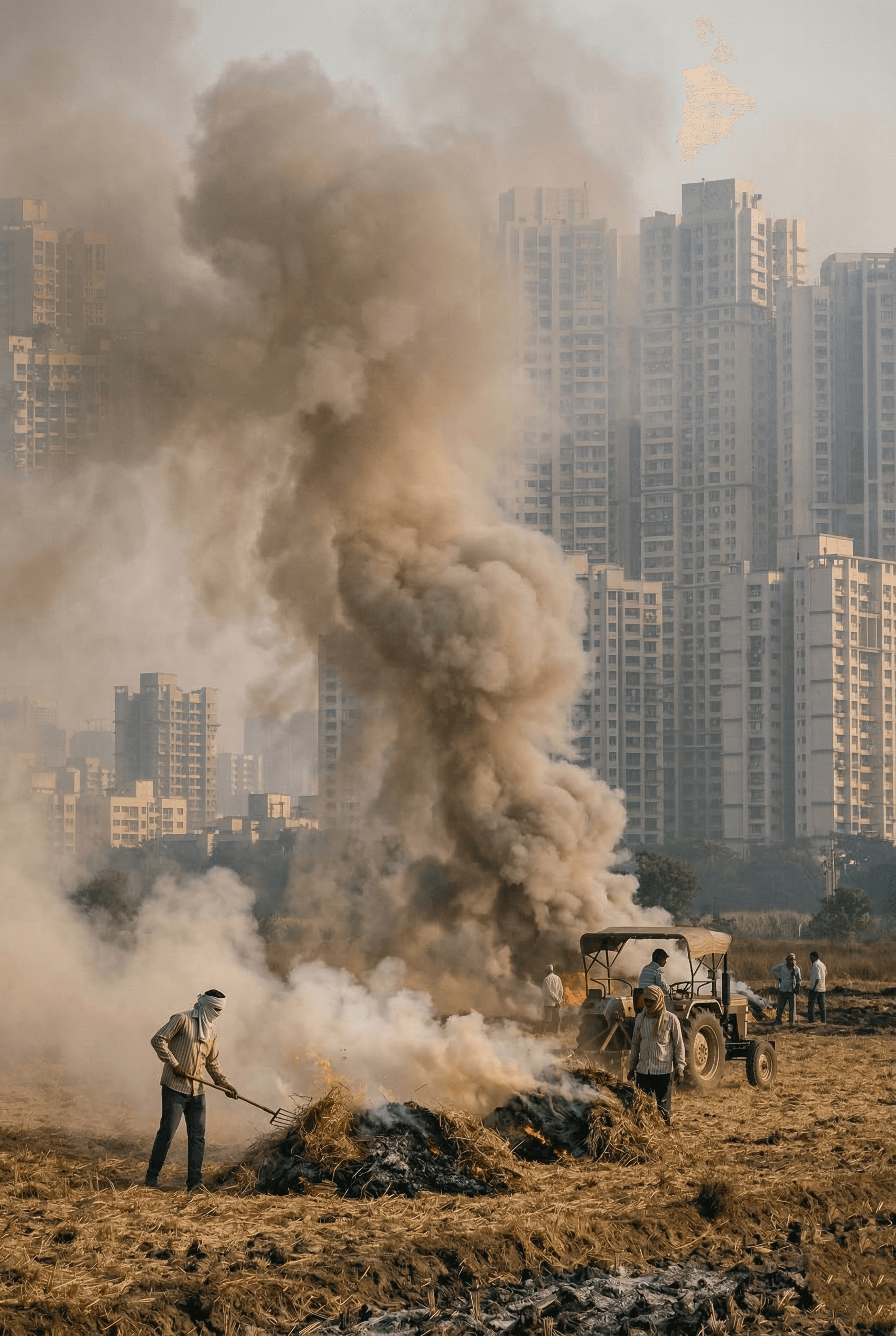 The pollution doesn't stay in the fields.